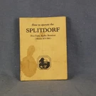 1926 How To Operate The Splitdorf Five-tube Radio Receiver Model RV-580. Fixed Price $14.95.