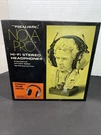 Vintage Realistic Nova Pro Hi-fi Stereo Headphones Original Box 33-1014A. Fixed Price $34.88.