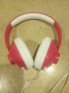Ihome IB36PWC Over-ear Stereo Headphones With Microphone (white/pink). Fixed Price $14.12.