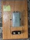 Electrical Teaching Demonstration Board With Ducon 10 Mf Capacitor 2073. Fixed Price $39.20.