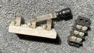 Vintage Miniature Knife Switch (trumbull?) & Beau # 7700 Terminal Block.. Fixed Price $10.99.