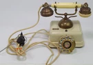Vintage Rotary Victorian French Style Telephone Made Japan Model JN-4. Fixed Price $57.56.