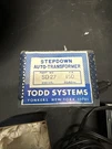 Todd Systems SD-27 Stepdown Auto-transformer 150VA 50/60HZ. Fixed Price $63.47.