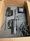 Maxon SP-120V2 2-WAY Communications Radio W/leather Covers &mic.ac/dc Adp.test. Fixed Price $130.00.