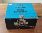 Vintage Game Industries, Inc. Stereo Headphone Model HP-5 Made Japan W/ Box. Fixed Price $14.95.