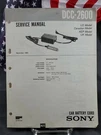 Original Sony Service Manual 1983 Car Battery Cord DCC-2600 Fast Shipping!!!. Fixed Price $11.00.