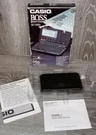 Vintage Casio Boss SF-5300X Business Organizer Scheduling System 64KB. Fixed Price $19.40.