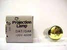 Dat/dak 400W 120V Projection Projector Bulb Ge *avg 25-HOUR Lamp*. Fixed Price $50.00.