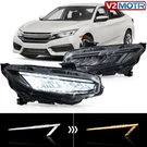 Vland Led Reflector Headlights For 2016-2021 Honda Civic W/start-up Animation. Fixed Price $394.99.