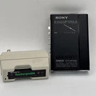 Vintage 1980'S Sony WM-F100III Walkman & Rechargeable Battery Works Great. Fixed Price $250.00.