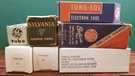 7 Vacuum Tubes Electron Philco Sylvania Ge Gte Tung-sol Horne. Fixed Price $37.00.