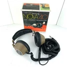 Vintage Realistic Nova '40 Hi-fi Stereo Headphones Cat. No. 33-993 W/ Box. Fixed Price $23.95.