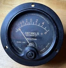 Antique Vtg Weston Model 506 Decibel Meter Electrical Gauge Steampunk KS-8165 L1. Fixed Price $39.99.