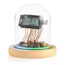 Retro Vfd Tube Clock Wifi Rgb Led Display Desktop Decor Refer Nixie. Fixed Price $64.99.
