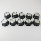 10X Kurz Kasch S-648 Push On Knob With Spun Aluminum Top. Fixed Price $18.95.