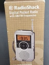 Radioshack Digital Pocket Am/fm Backlit Lcd 20 Presets Headphone Jack. Fixed Price $45.00.