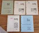 Lot Of 5 Hp Manuals Model 606B (2) , 608A / 608B 608E And 612A Generator. Fixed Price $35.00.