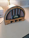 Randix OTR-98 Am/fm Radio Replica Reproduction Cathedral Style Wood Cabinet. Fixed Price $50.68.