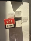 Lot Of 6: 5719 Electron Vacuum Tube Valve Sylvania (4) Rca Ge (1)NOS TU17. Fixed Price $23.00.