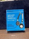 Archer Radio Shack Lightweight Monaural Headphones 20-210. Fixed Price $40.00.