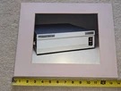 Loral Instrumentation System 300 Sba Photo Art Color 14" Framed Electronics Vtg. Fixed Price $7.00.