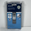Sony ICD-P520 256 Mb 130 Hrs Voice Recorder Digital And Pc Link New Sealed. Fixed Price $59.99.