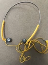 Vintage Retro Sony MDR-W07 Yellow Headphones Tested And Working. Fixed Price $34.99.