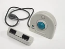 Vintage Logitech T-CE3 Trackman Portable Mouse PS/2 With Keyboard Clip. Fixed Price $29.99.