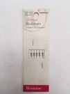 Nos (pkg. Of 5) Radio Shack 271-1337 15K Ohm Resistors 1/4 Watt 5% Tolerance. Fixed Price $5.99.