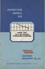 Vintage Eico Battery Eliminator & Charger Model 1050 Radio Operation Manual. Fixed Price $9.50.