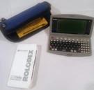 Rolodex Pocket Organizer 128K W/case, Manual - Fully Functional, Clear Display. Fixed Price $12.00.