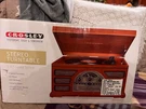 Crosley CR66 Wood-finished Retro Record Player With Cd Fm Radio Cassette. Fixed Price $120.00.