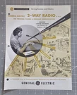 General Electric 2 Way Radio, Paging & Vehicular Communications Brochure. Fixed Price $15.95.