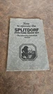 Antiqye 1924 How To Operate The Splitdorf Five-tube Radio Set Catalog. Fixed Price $30.00.
