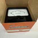 Simpson Panel Model 10740 Wattmeter 0-300 Watts 150 Volt 4.5" Nos. Fixed Price $89.99.