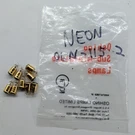 Nos Oshino OLN-115-2 Sub-mini Neon Aircraft Lamps 24K Gold Base Lot Of 9. Fixed Price $19.99.
