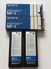 Lot Of Sony NP-1 Battery Pack 12V 1.5AH Made In Japan Untested W/ Box. Fixed Price $39.99.