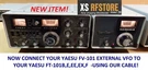 Yaesu FV-101B Connection Cable For FT-101B,E,EE,EX,F Series Radios!. Fixed Price $56.70.