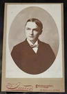1890S Light Bulb Inventor Thomas Edison Detroit Mi Electrician Cabinet Card. Fixed Price $3500.00.