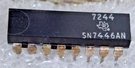 Texas Instruments SN7446AN Bcd-to-seven-segment Decoders/drivers PDIP16/ Pc.. Fixed Price $6.29.