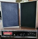 Midland 9-528 Track Player Am Fm Stereo Receiver With Speakers. Fixed Price $126.93.
