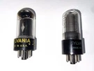 Pair Sylvania 6F6GT Tubes Usa Black Base Octal Beam Power Tested Strong. Fixed Price $23.95.