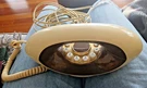 Genie Telephone 2 Tone Bush Button Space Age Teif 8300 American. Fixed Price $49.40.