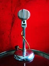 Vintage Rare 1950'S Archer S-3X Crystal Microphone Hi Z Harp W Period Stand. Fixed Price $259.00.