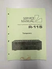 Luxman R-115 Digital Synthesized Am/fm Stereo Receiver D-5065. Fixed Price $54.95.