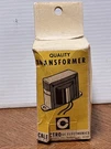 Vintage Quality Transformer Calectro Gc Electronics Part No. DL-0744 Open Box. Fixed Price $39.95.