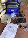 Immaculate Sony Discman D-E206CK Portable Cd Player Bundle Full Car Kit Plus Bag. Fixed Price $201.41.