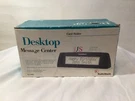 Vintage Radioshack Desktop Message Center Business Card Holder New Open Box. Fixed Price $55.00.
