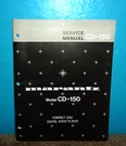 Marantz Model CD-150 Compact Disc Digital Audio Player Service Manual Oem 1985. Fixed Price $16.96.