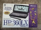 Hp 360LX Palmtop Pc Windows Ce 2.0 Vintage 1997 Handheld Computer W/ Box. Fixed Price $975.00.